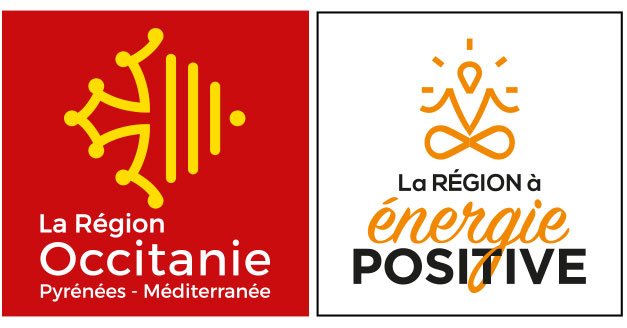 logo occitanie région à énergie positive